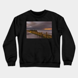 Worms Head and Rhossili, Gower Crewneck Sweatshirt